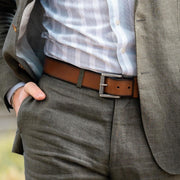 Aayden Full-Grain Ceinture en Cuir pour Homme – Vue produit alternative 2