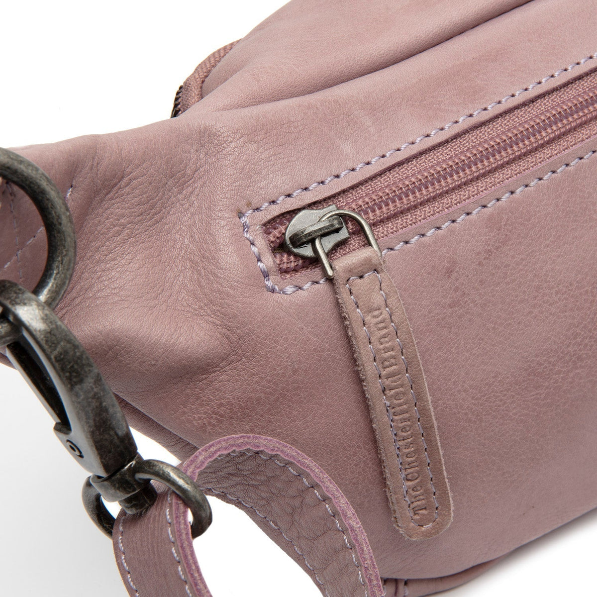 Severo Full-Grain Ceinture en Cuir Bag pour Femme - Structured Side Profile Showing Gusset Depth &amp; Expansion Capacity