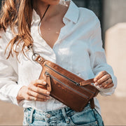 
Toronto Sac banane en cuir pleine fleur – alternate product view 2