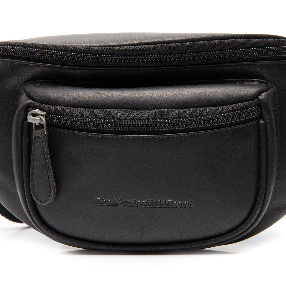 Vernio Full-Grain Ceinture en Cuir Bag pour Femme - Structured Side Profile Showing Gusset Depth &amp; Expansion Capacity