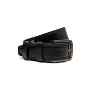 
Manovo Cuir Pleine Fleur Belt pour Homme en cuir pleine fleur véritable 100% - Full Exterior Vue de face & silhouette ajustée | Acheter en ligne