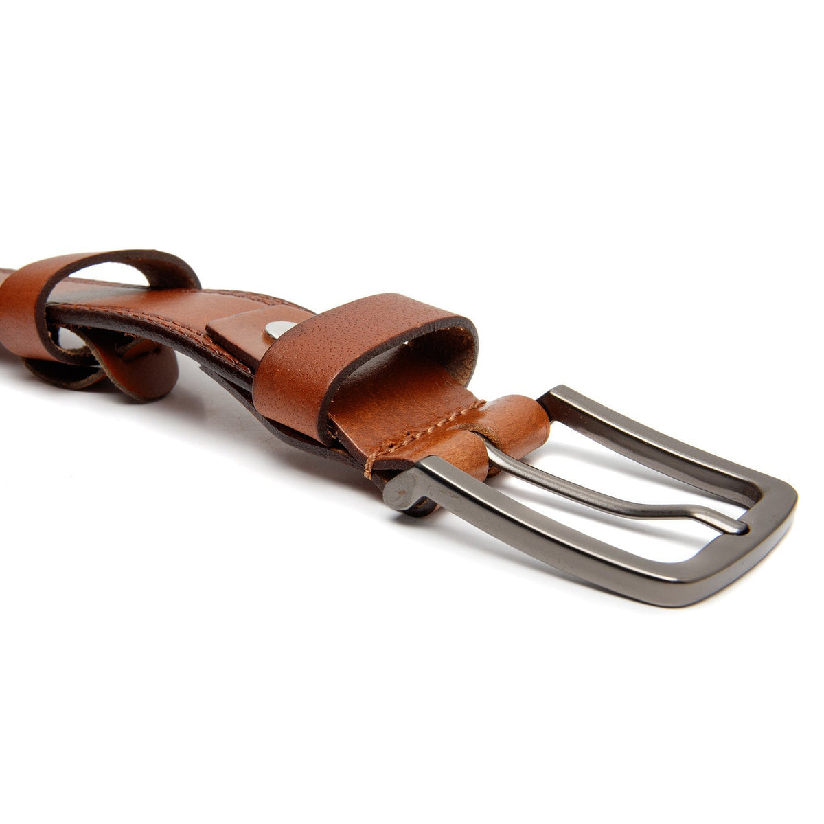 
Manovo Cuir Pleine Fleur Belt pour Homme – alternate product view 2