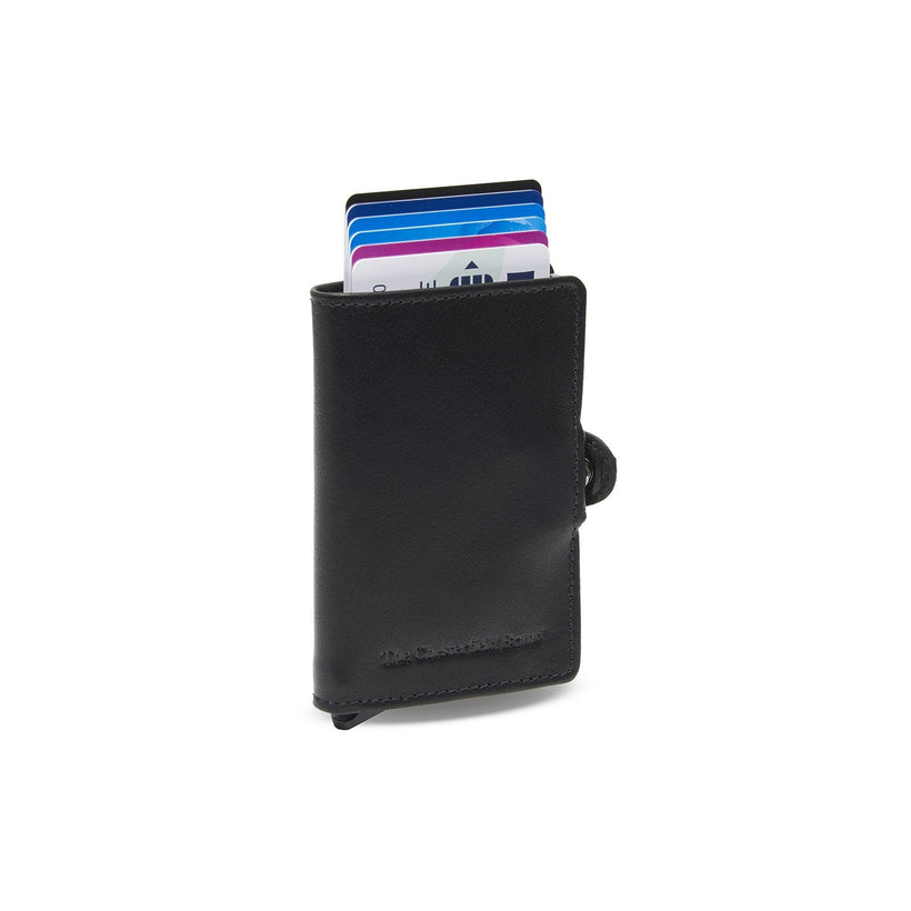Albury Full-Grain Leather Card Holder pour Femme