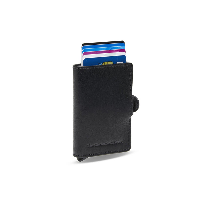 Baldwin Full-Grain Leather Card Holder pour Femme