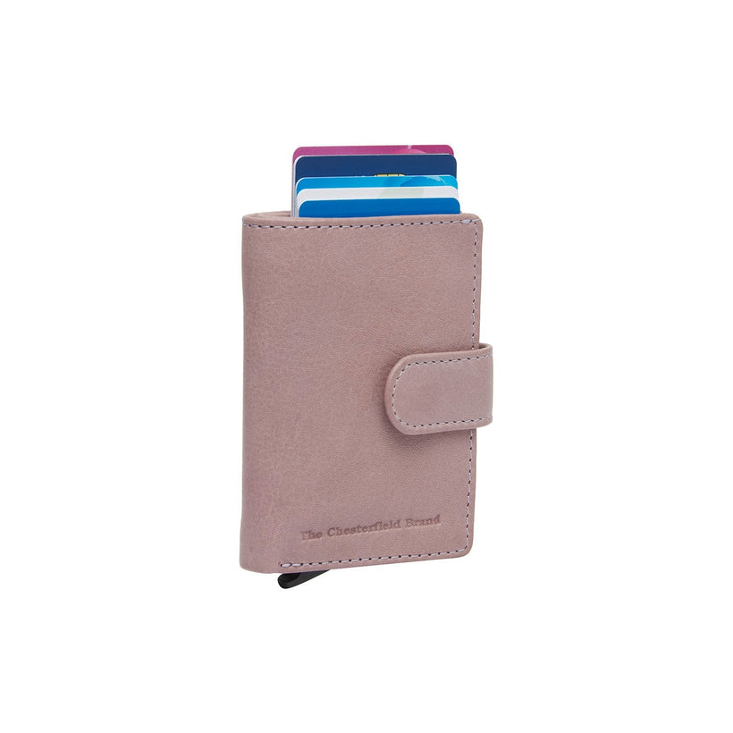 Kaunas Full-Grain Leather Card Holder pour Femme