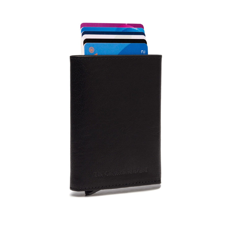 Paris Full-Grain Leather Card Holder pour Femme