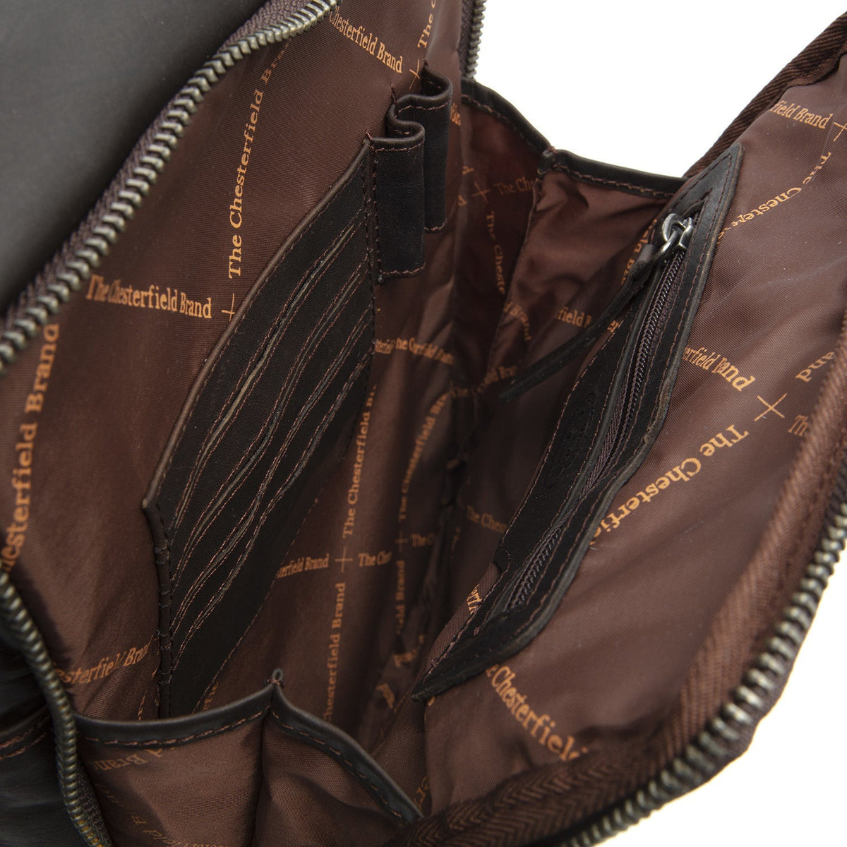 
Alva Sac besace en cuir pleine fleur – alternate product view 2