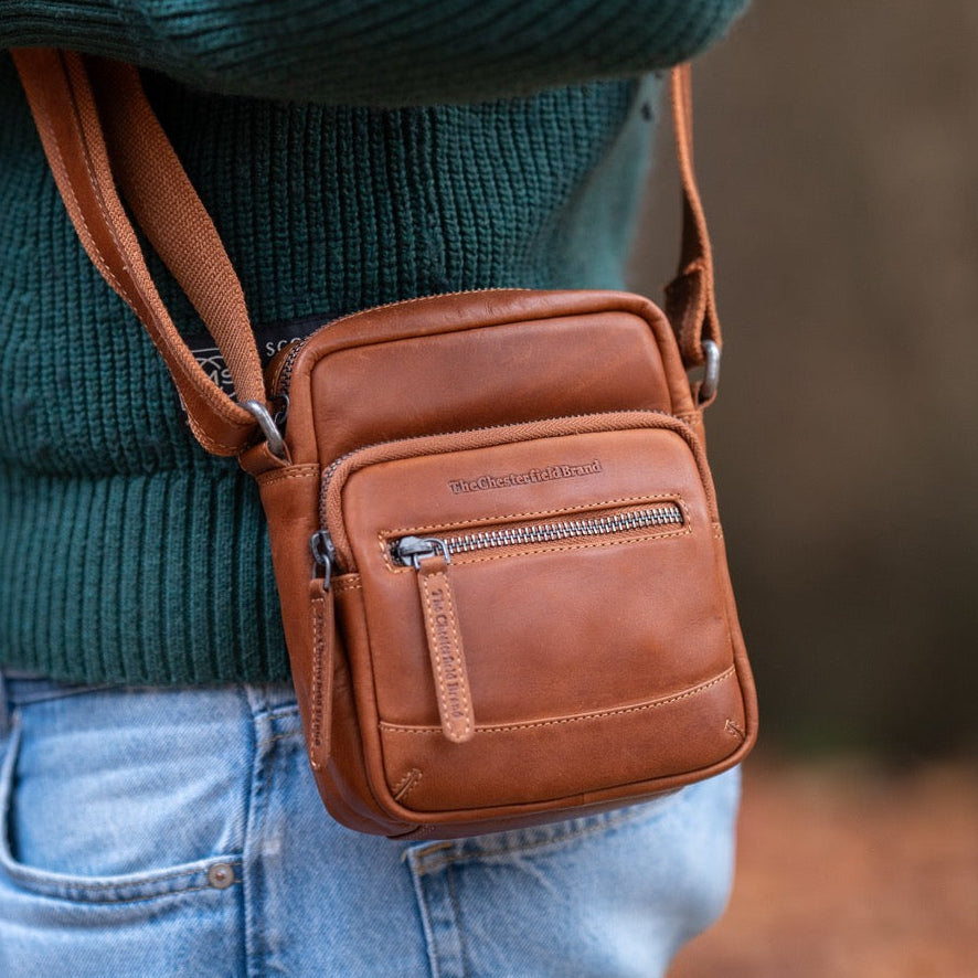 
Bremen Sac besace en cuir pleine fleur – alternate product view 2