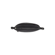 Durban Full-Grain Leather Crossbody Bag pour Femme - Structured Side Profile Showing Gusset Depth &amp; Expansion Capacity