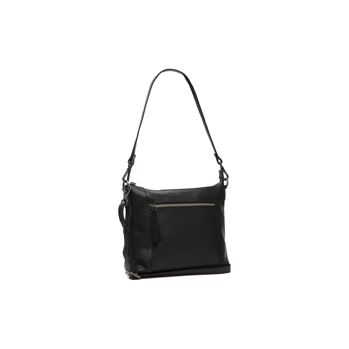 
Faro Sac besace en cuir pleine fleur en cuir pleine fleur véritable 100% - Full Exterior Vue de face & silhouette ajustée | Acheter en ligne