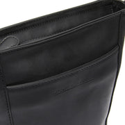 
Classic 100% Full-Grain leather Bag - Perspective arrière montrant les bretelles en cuir renforcées