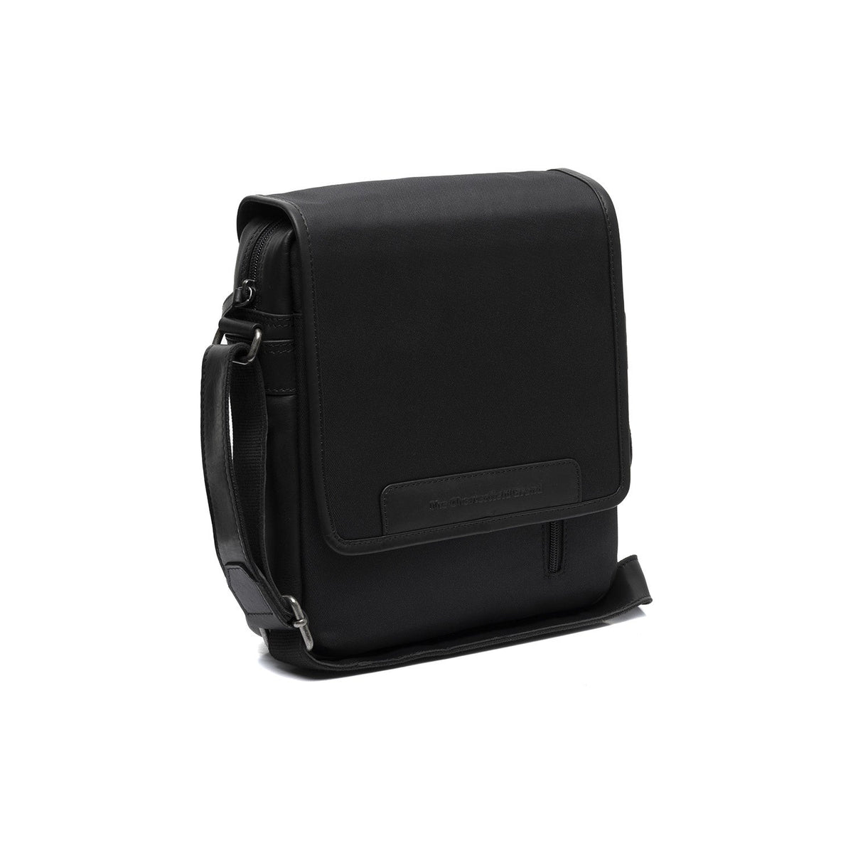 Mikeli Full-Grain Leather Crossbody Bag pour Femme in Classic 100% Full-Grain Leather - Full Exterior Front Profile View | Acheter en ligne