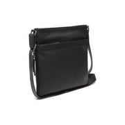 Mirea Full-Grain Leather Crossbody Bag pour Femme in Classic 100% Full-Grain Leather - Full Exterior Front Profile View | Acheter en ligne