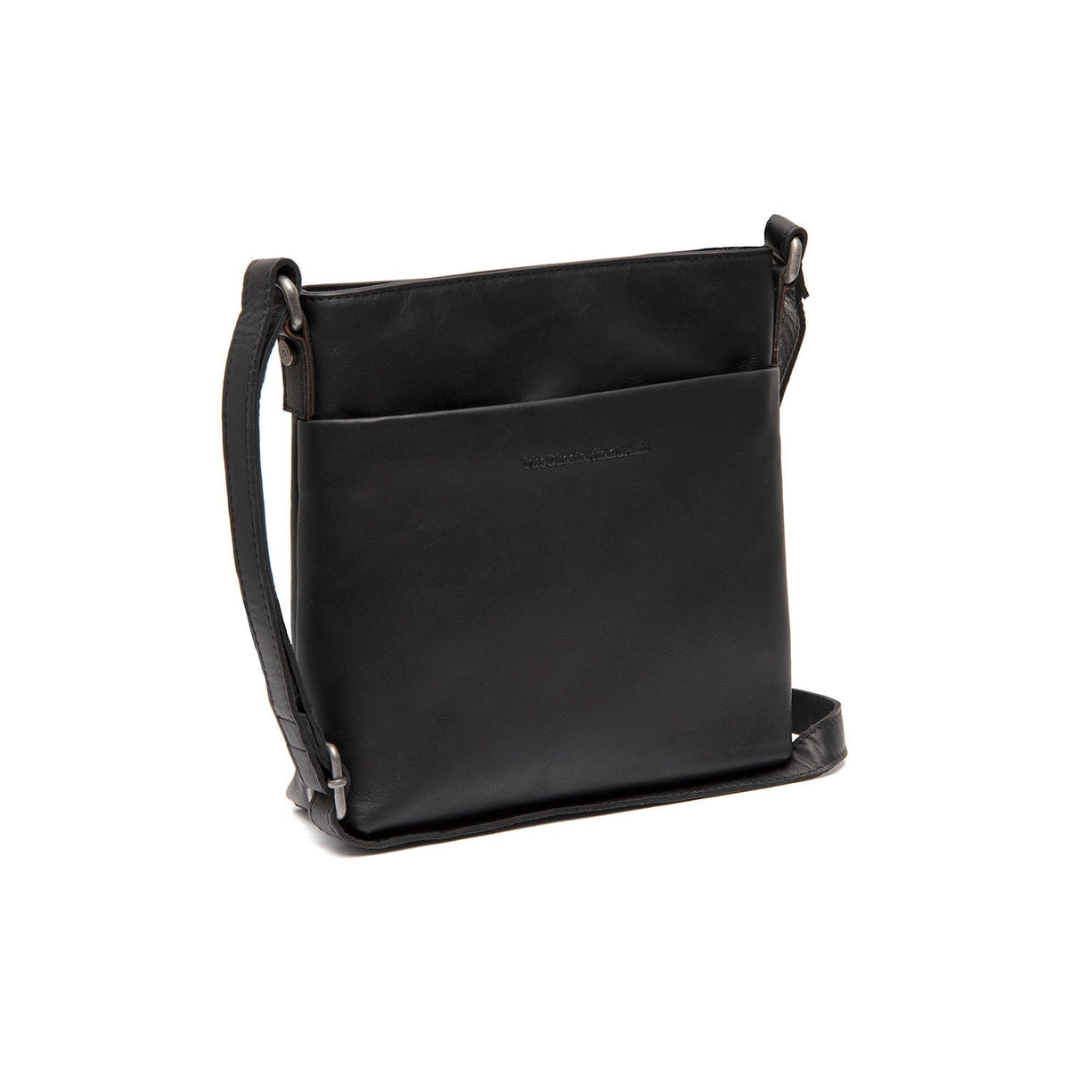 
Navene Sac besace en cuir pleine fleur en cuir pleine fleur véritable 100% - Full Exterior Vue de face & silhouette ajustée | Acheter en ligne