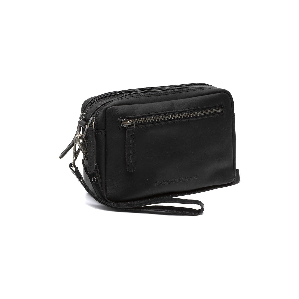 Samui Full-Grain Leather Crossbody Bag pour Femme in Classic 100% Full-Grain Leather - Full Exterior Front Profile View | Acheter en ligne