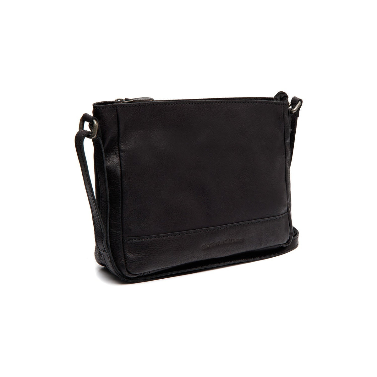 Weimar Full-Grain Leather Crossbody Bag pour Femme in Classic 100% Full-Grain Leather - Full Exterior Front Profile View | Acheter en ligne