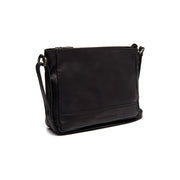 Weimar Full-Grain Leather Crossbody Bag pour Femme in Classic 100% Full-Grain Leather - Full Exterior Front Profile View | Acheter en ligne