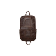 
Leather Garment Bag Josh - Vue de profil mettant en valeur la coupe de manche ergonomique