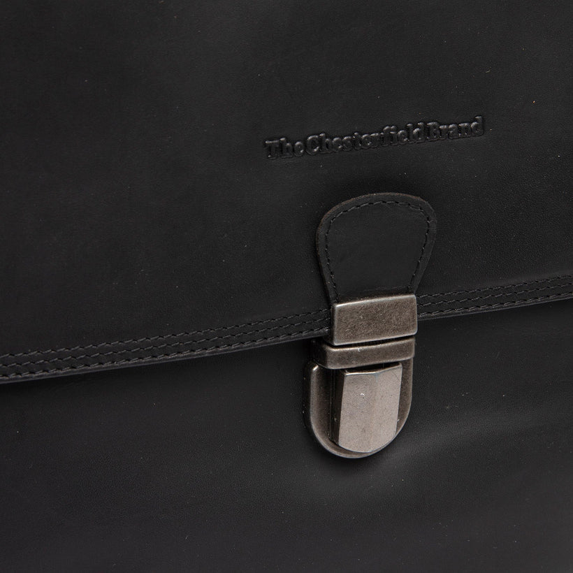 Angera Full-Grain Leather Handbag pour Femme