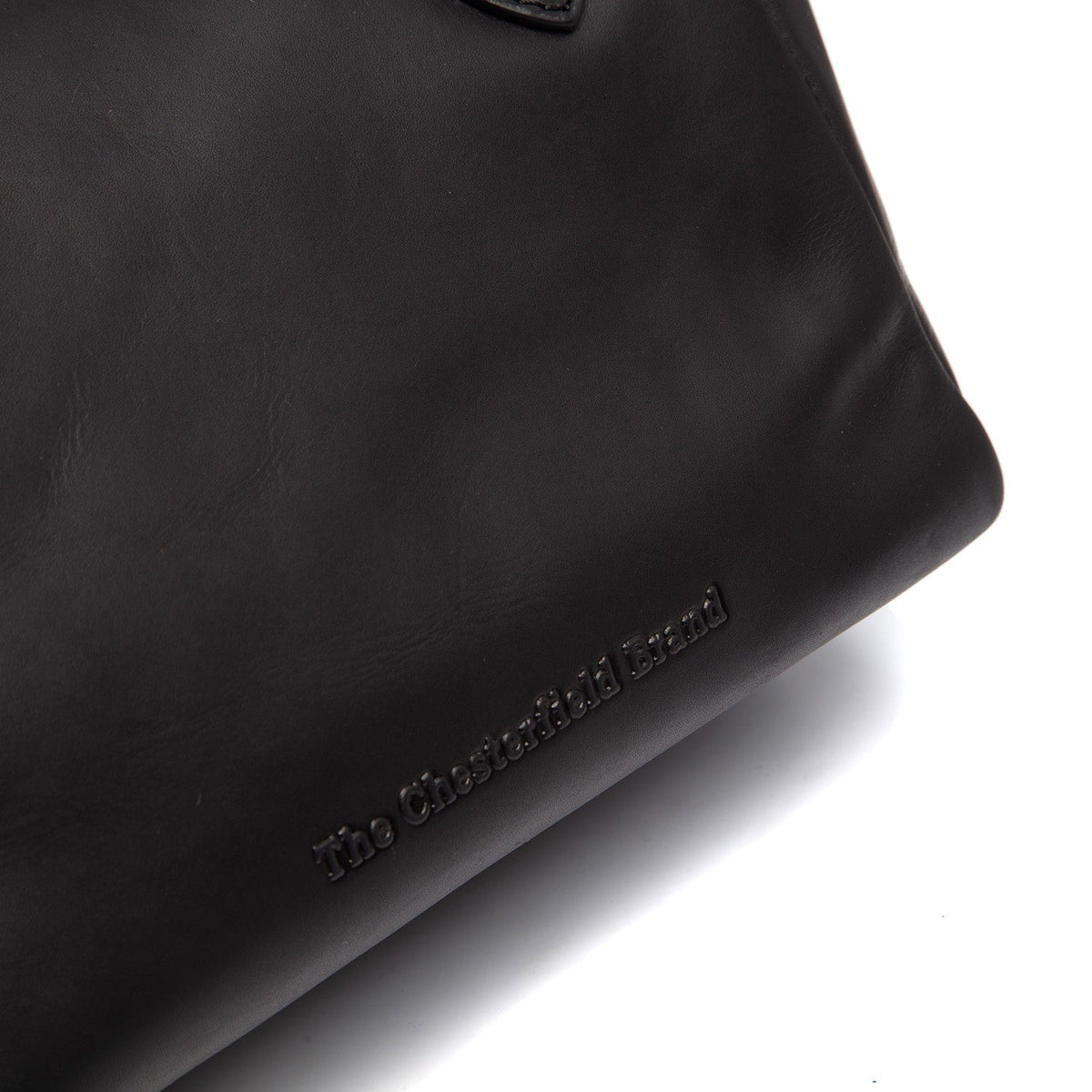 Chili Full-Grain Leather Handbag pour Femme - Vue de profil avec coupe de manche ergonomique