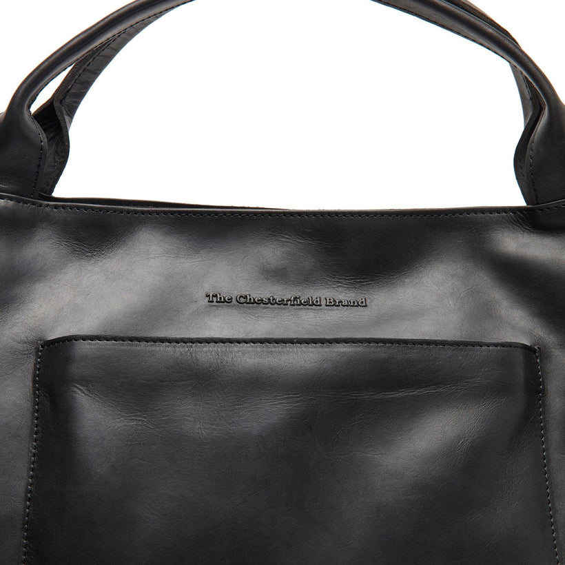 Fioline Full-Grain Leather Handbag pour Femme