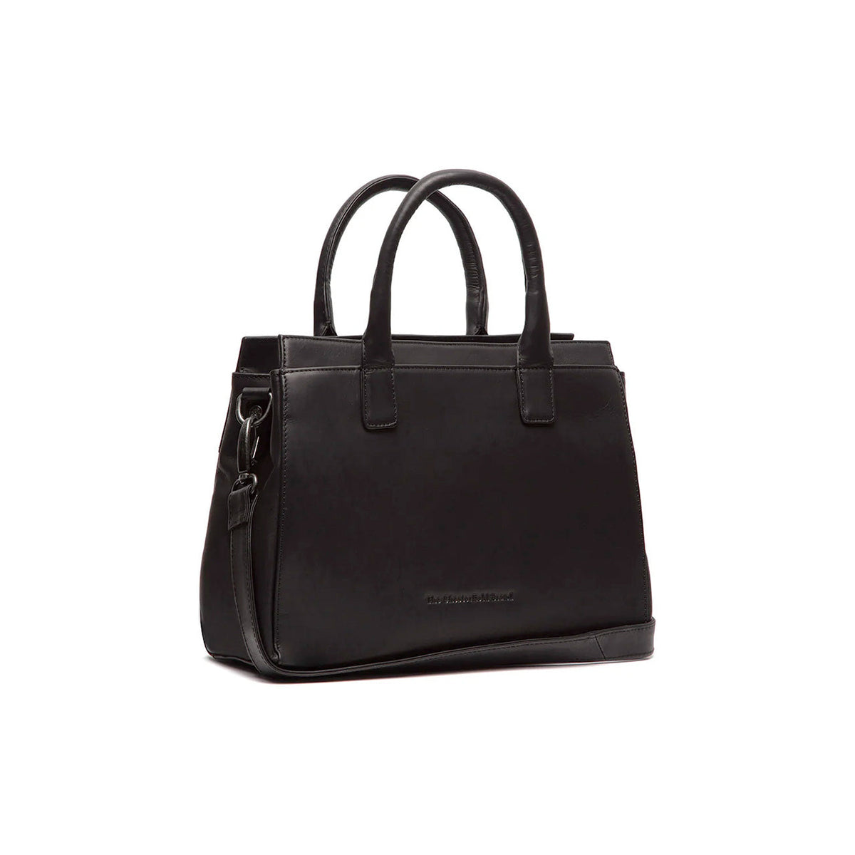 Garda Full-Grain Leather Handbag en cuir pleine fleur véritable 100% - Vue de face & silhouette ajustée | Acheter en ligne