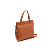 Rivington Full-Grain Leather Handbag pour Femme in Classic 100% Full-Grain Leather - Vue de face &amp; silhouette ajustée | Acheter en ligne
