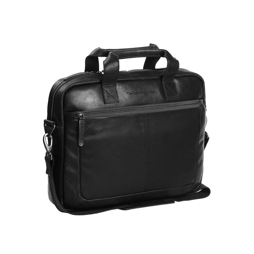 Calvi Full-Grain Leather Laptop Bag pour Femme