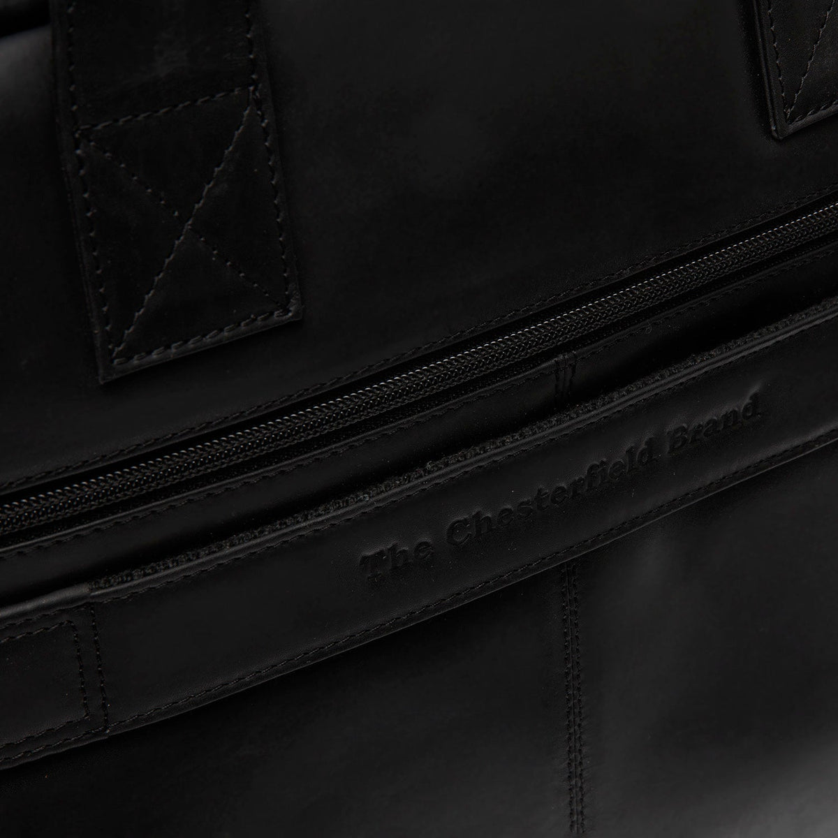 Reinforced Leather Base with Protective Metal Studs Detail