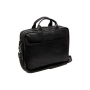 Frazer Full-Grain Leather Laptop Bag pour Femme in Classic 100% Full-Grain Leather - Full Exterior Front Profile View | Acheter en ligne