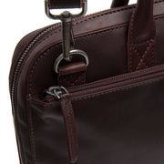 Tilbury Full-Grain Leather Laptop Bag pour Femme – Vue produit alternative 2