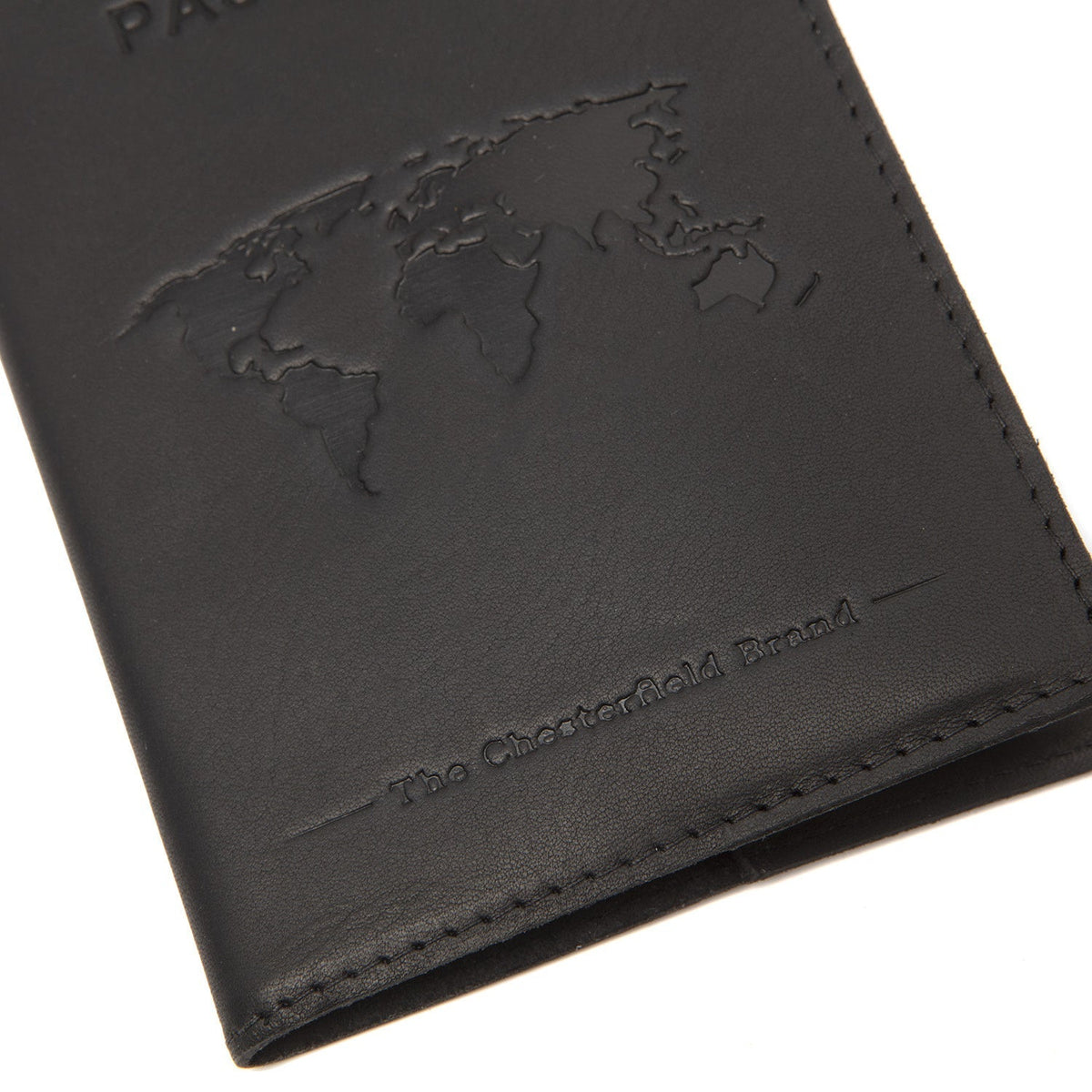 Leather Passport Case pour Femme - Vue de profil avec coupe de manche ergonomique