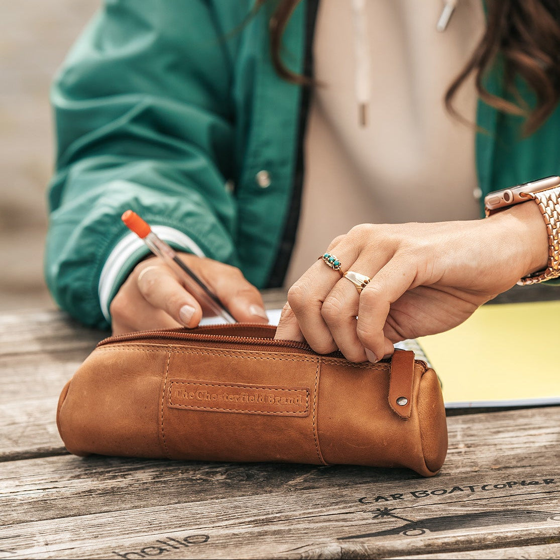 Leather Pencil Case Lea pour Femme – Vue produit alternative 2