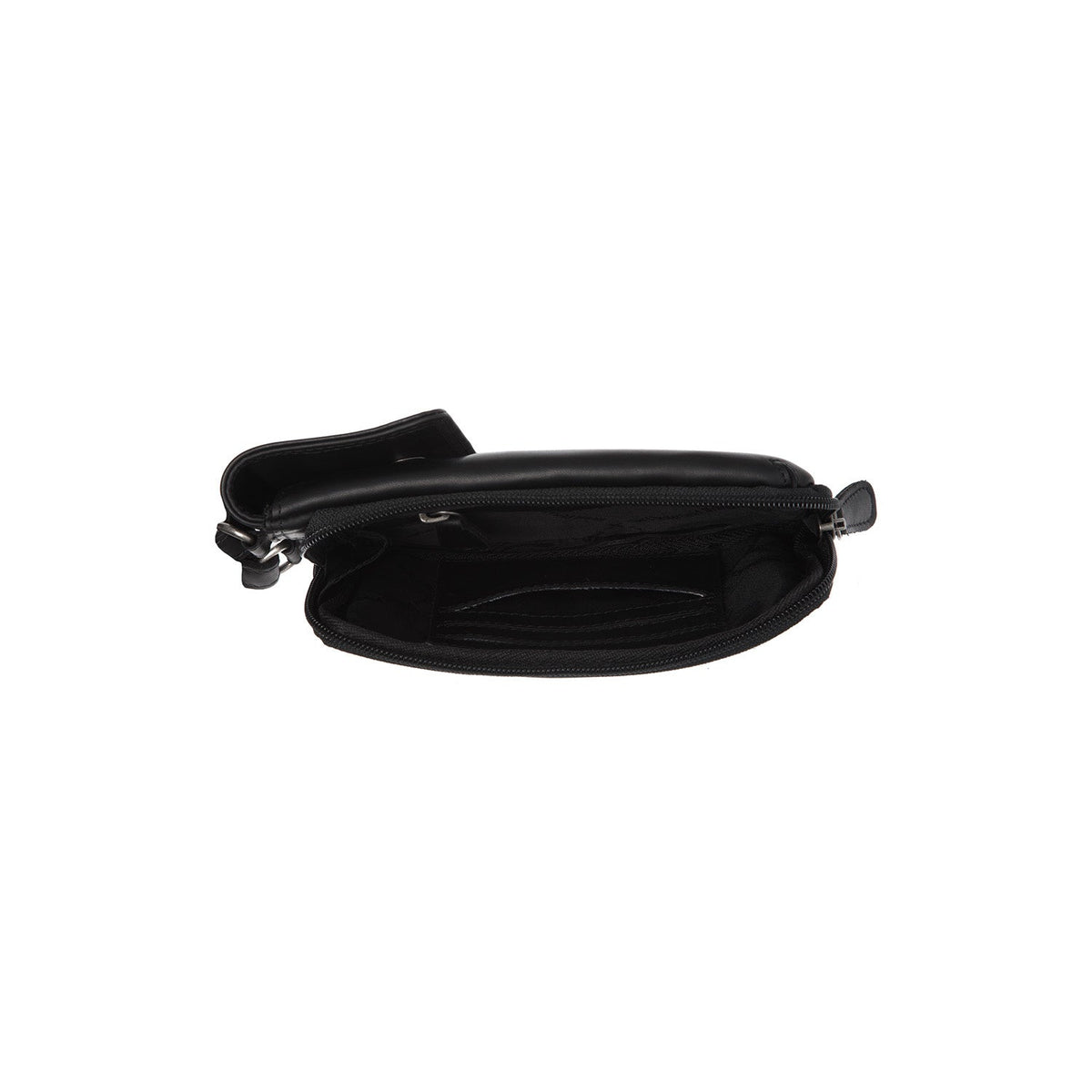 Langley Full-Grain Leather Phone Bag pour Femme - Vue de profil avec coupe de manche ergonomique