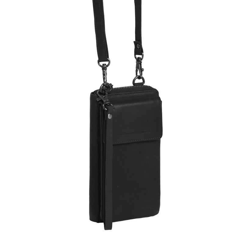 Malaga Full-Grain Leather Phone Bag pour Femme