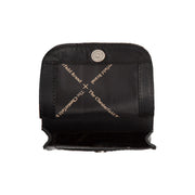 Vue détaillée of Classic Collar &amp; Heavy-Duty Zipper Hardware on Nebra Full-Grain Leather Phone Bag pour Femme