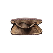 
Salta Cuir Pleine Fleur Phone Bag - Vue de profil mettant en valeur la coupe de manche ergonomique