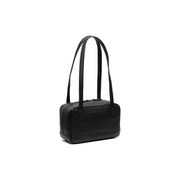 Fenno Full-Grain Leather Shoulder Bag pour Femme in Classic 100% Full-Grain Leather - Full Exterior Front Profile View | Acheter en ligne