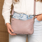 Irving Full-Grain Leather Shoulder Bag pour Femme – Vue produit alternative 2
