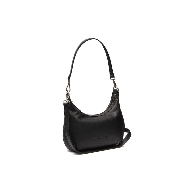 Nancy Full-Grain Leather Shoulder Bag in Classic 100% Full-Grain Leather - Full Exterior Front Profile View | Buy Online