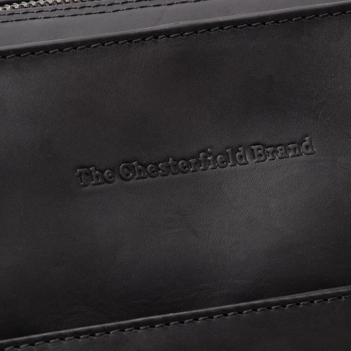 
Classic 100% Full-Grain leather Bag - Perspective arrière montrant les bretelles en cuir renforcées
