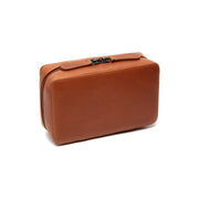 Cognac Leather Tech-Organizer Ardan pour Femme, detail view 4