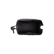 Vue détaillée of Classic Collar &amp; Heavy-Duty Zipper Hardware on Biassa Full-Grain Leather Toiletry Bag pour Femme