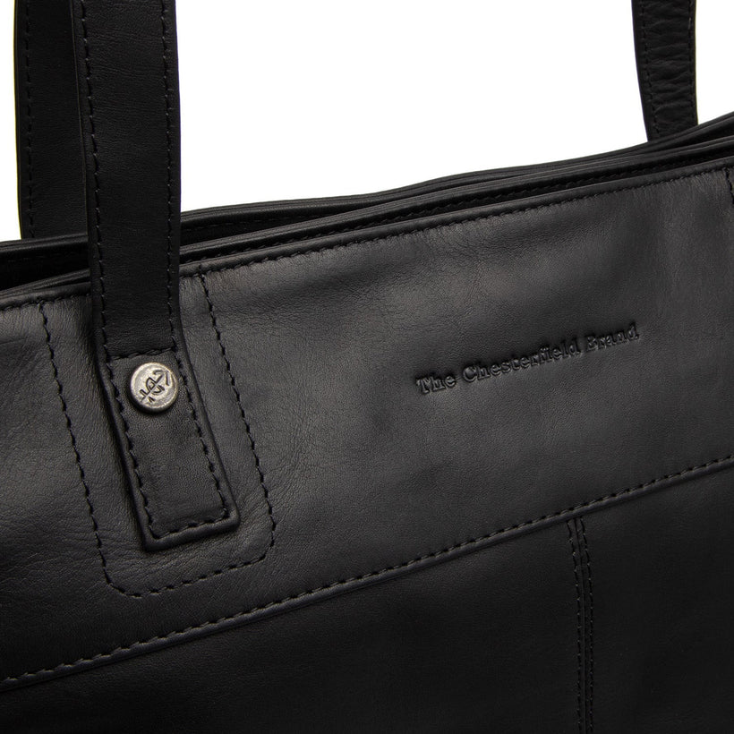 Solvia Sac cabas en cuir pleine fleur