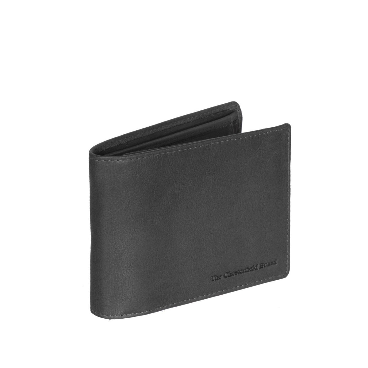 Marion Full-Grain Portefeuille en Cuir pour Homme in Classic 100% Full-Grain Leather - Full Exterior Front Profile View | Acheter en ligne