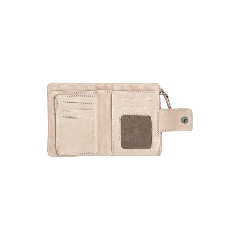 Mavona Full-Grain Portefeuille en Cuir pour Femme