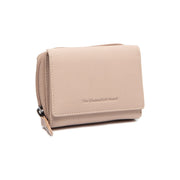 Zelan Full-Grain Portefeuille en Cuir pour Femme in Classic 100% Full-Grain Leather - Full Exterior Front Profile View | Acheter en ligne