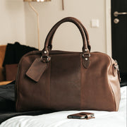 Liam Full-Grain Leather Weekender Bag pour Femme – Vue produit alternative 2