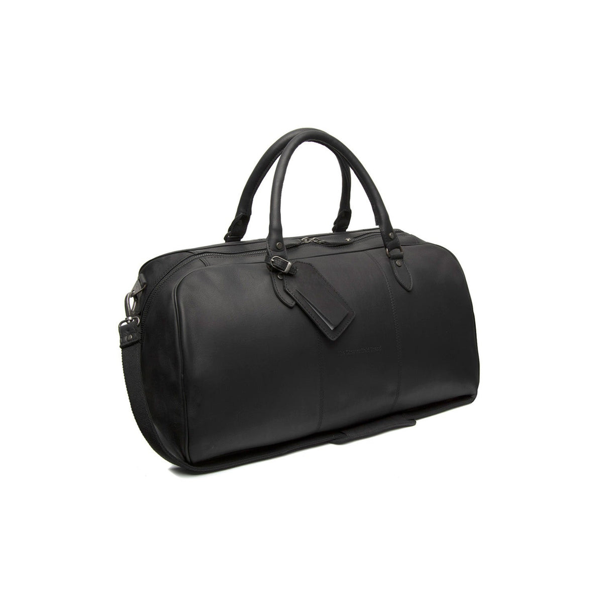 William Full-Grain Leather Weekender Bag pour Femme in Classic 100% Full-Grain Leather - Full Exterior Front Profile View | Acheter en ligne