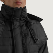 
Vue intérieure Showing Quilted Viscose Lining & Deux poches intérieures fonctionnelles